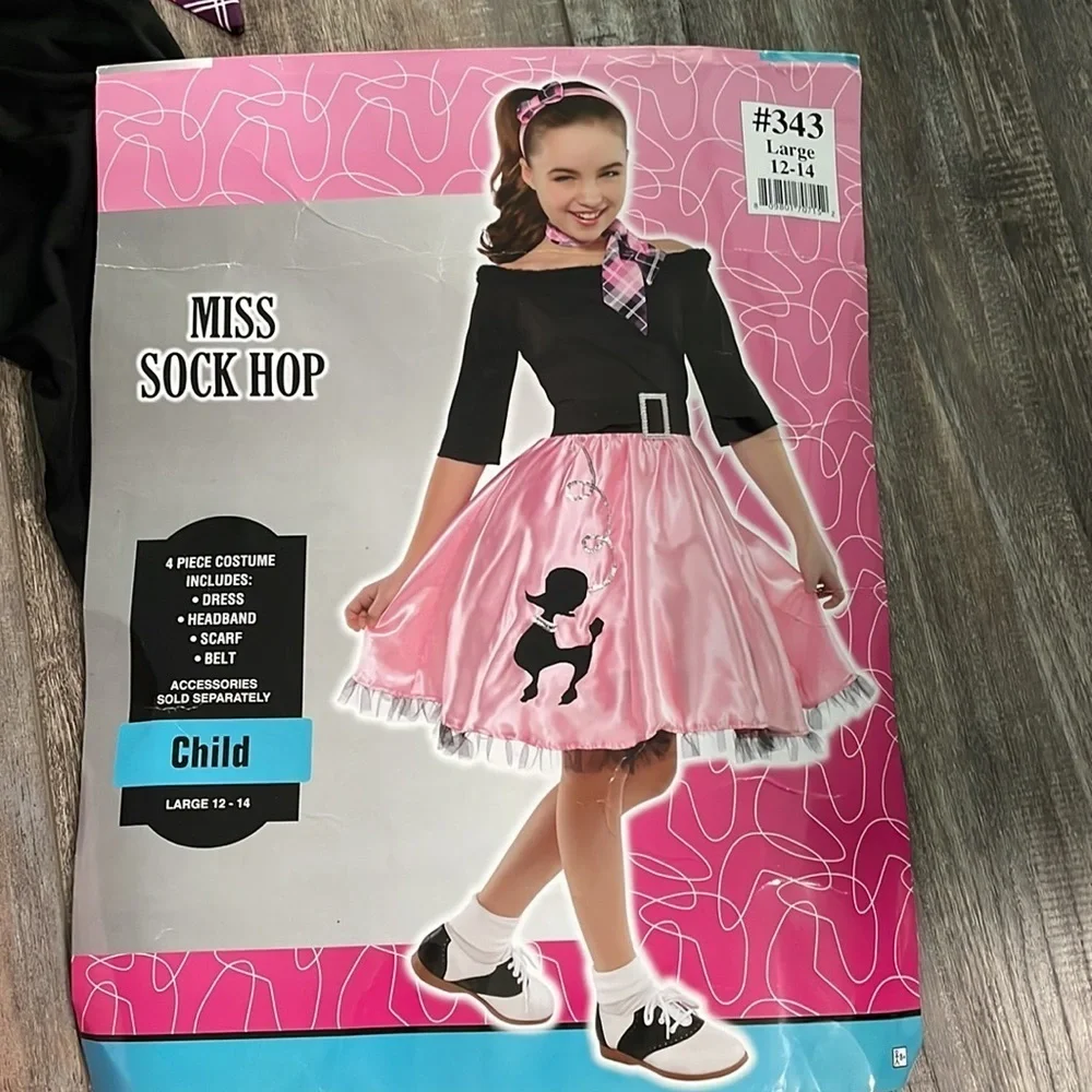 50s poodle dress sockhop costume